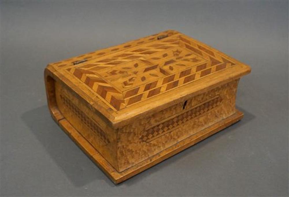 AMERICAN FOLK ART MARQUETRY AND