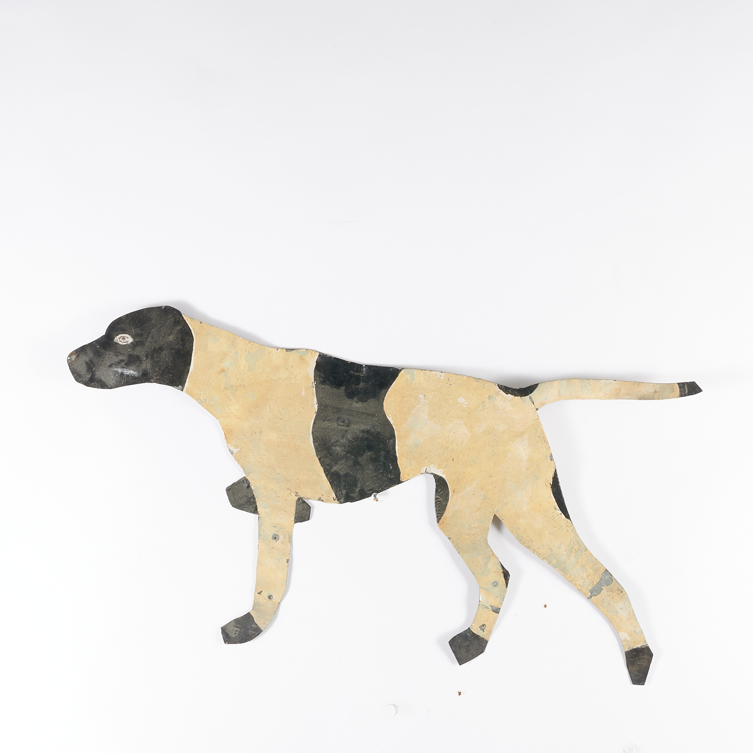 AMERICAN FOLK ART PAINTED SHEET