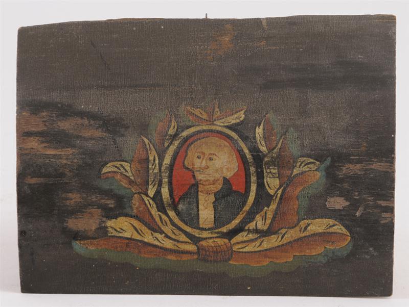 AMERICAN FOLK ART PAINTED WOOD