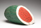 AMERICAN FOLK ART WATERMELON.