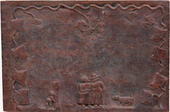 American folk art wood carving