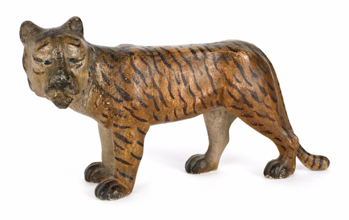 American folk art wooden carving of