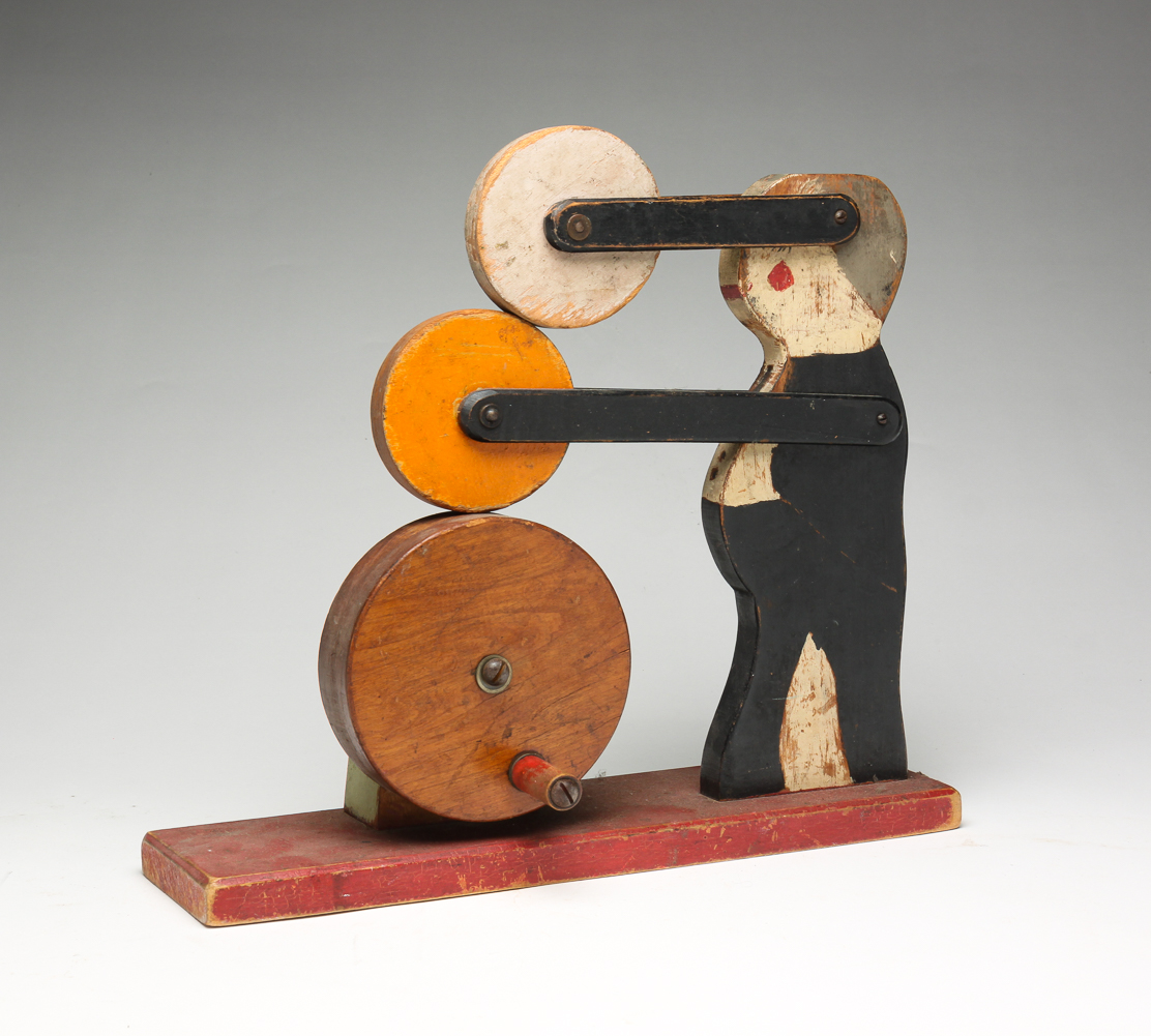 AMERICAN FOLKSY WOODEN TOY. First