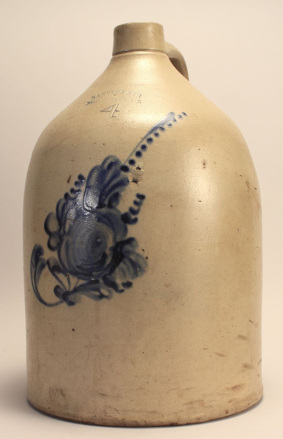 AMERICAN FOUR-GALLON STONEWARE