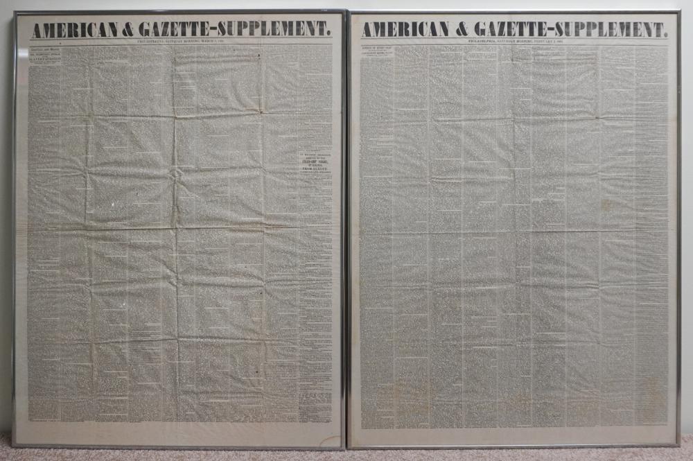 AMERICAN & GAZETTE-SUPPLEMENT