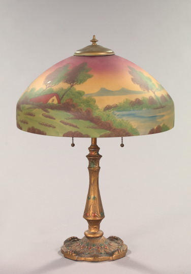 American Gilded and Polychromed