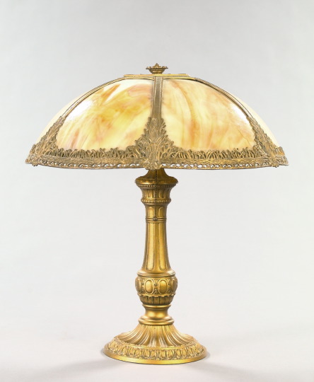 American Gilded Metal and Caramel