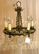 American Gilded Wrought-Iron a