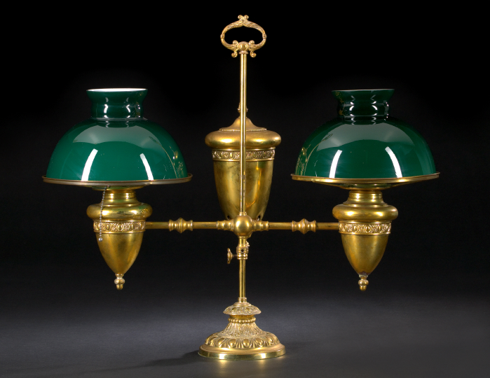 American Gilt-Lacquered Brass
