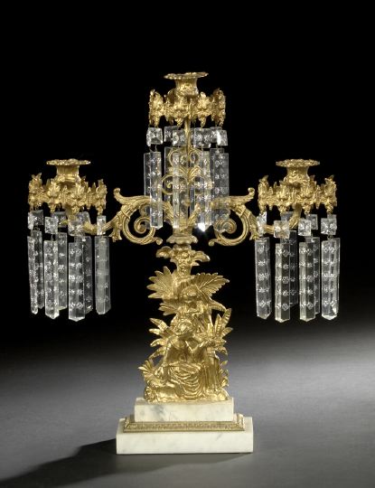American Gilt-Lacquered Brass,