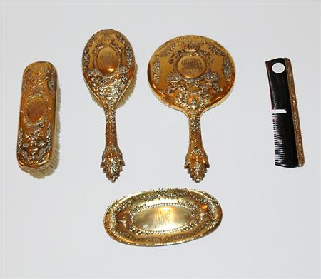 American Gilt- Silver Five Piece