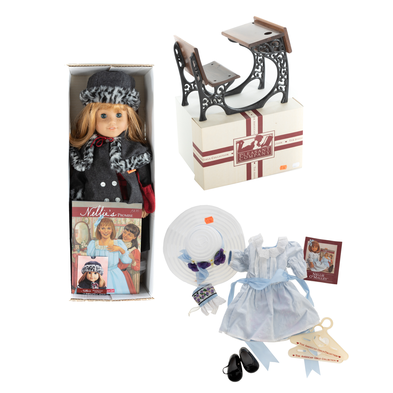 AMERICAN GIRL DOLL NELLIE WITH