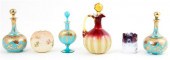 American glass scent bottles p