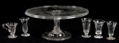 AMERICAN GLASS SYLLABUB STAND