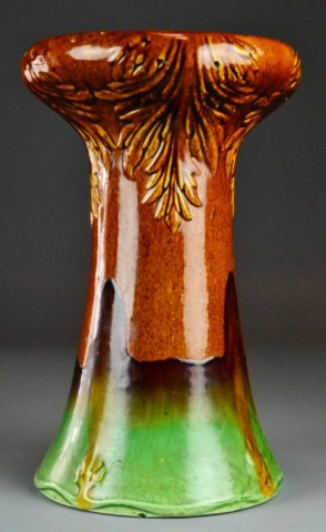 American Glazed Pottery Umbrella
