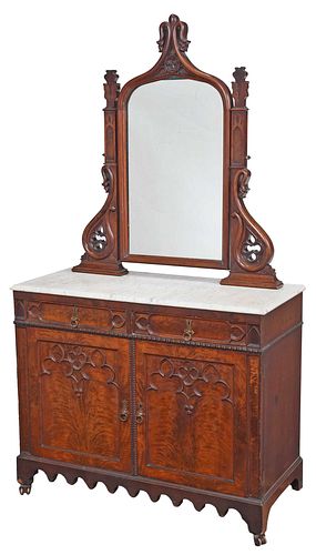 AMERICAN GOTHIC FIGURED WALNUT