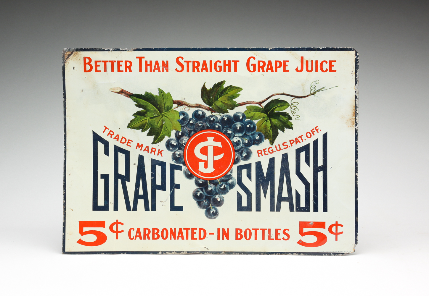 AMERICAN "GRAPE SMASH" TIN