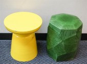 AMERICAN GREEN GLAZED CERAMIC