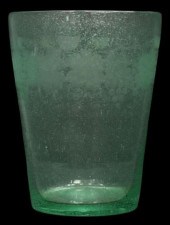 AMERICAN HAND-BLOWN & ETCHED F