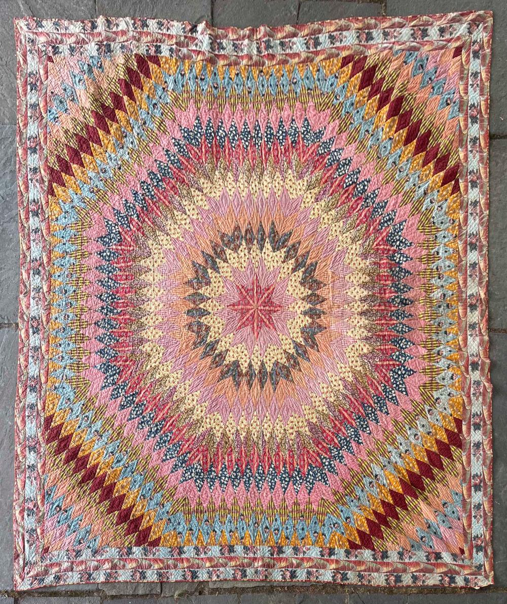 AMERICAN HAND-STITCHED AND PIECED