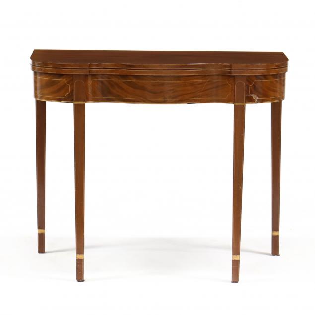 AMERICAN HEPPLEWHITE INLAID