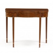 AMERICAN HEPPLEWHITE INLAID MA