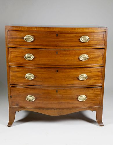 AMERICAN HEPPLEWHITE INLAID
