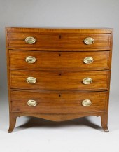 AMERICAN HEPPLEWHITE INLAID MA