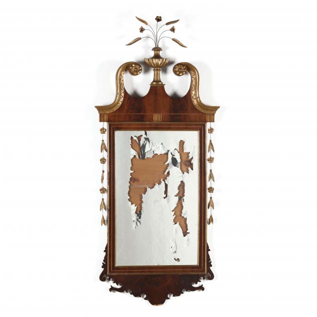 AMERICAN HEPPLEWHITE INLAID