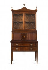 AMERICAN HEPPLEWHITE INLAID SE
