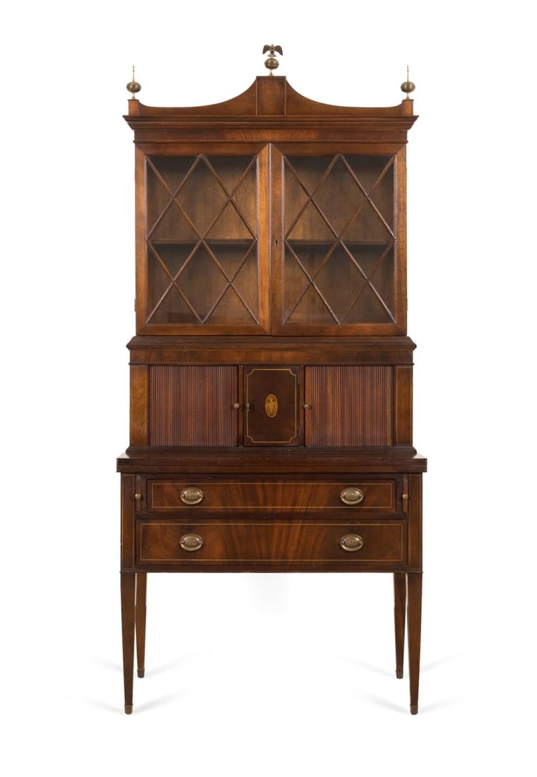 AMERICAN HEPPLEWHITE INLAID