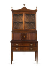 AMERICAN HEPPLEWHITE INLAID SE