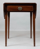AMERICAN HEPPLEWHITE MAHOGANY