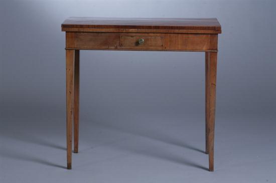 AMERICAN HEPPLEWHITE MAHOGANY