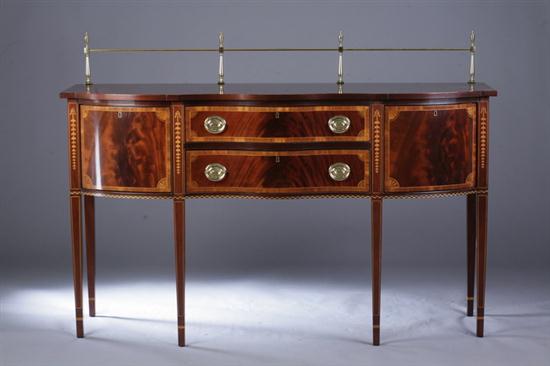 AMERICAN HEPPLEWHITE STYLE MAHOGANY