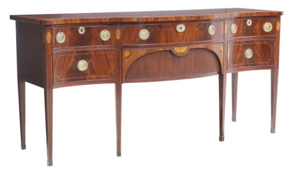 AMERICAN HEPPLEWHITE STYLE MAHOGANY