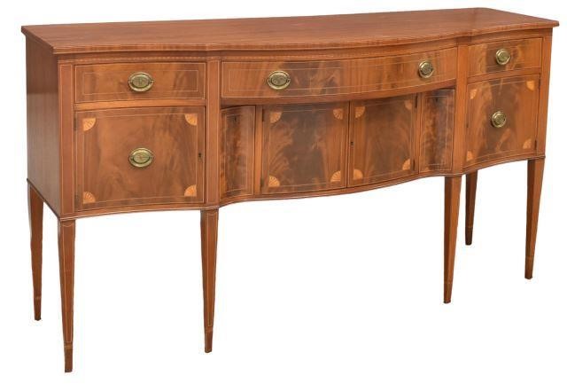 AMERICAN HEPPLEWHITE STYLE MAHOGANY