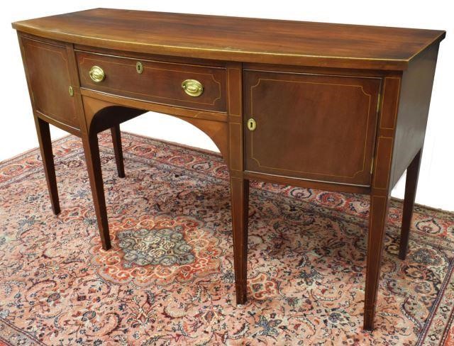 AMERICAN HEPPLEWHITE STYLE MAHOGANY