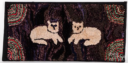 AMERICAN HOOKED RUG, CA.