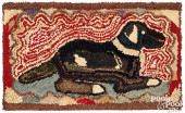 AMERICAN HOOKED RUG WITH RECUM