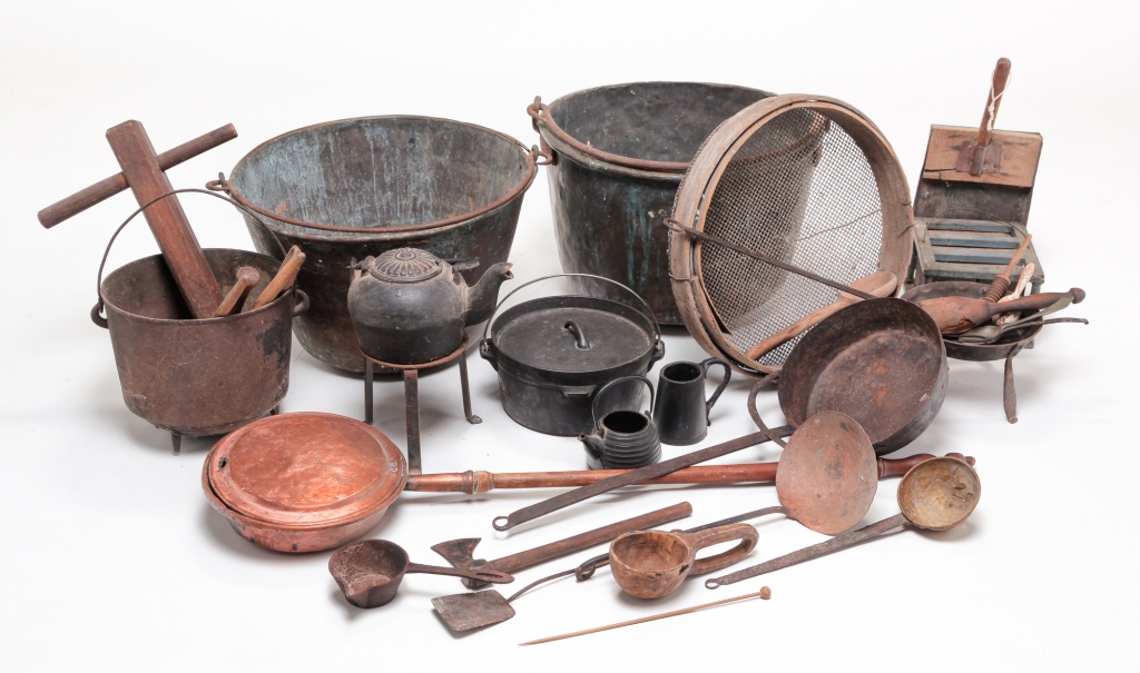 AMERICAN HOUSEHOLD UTENSILS.