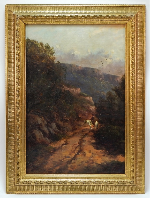 AMERICAN IMPRESSIONIST COWBOY