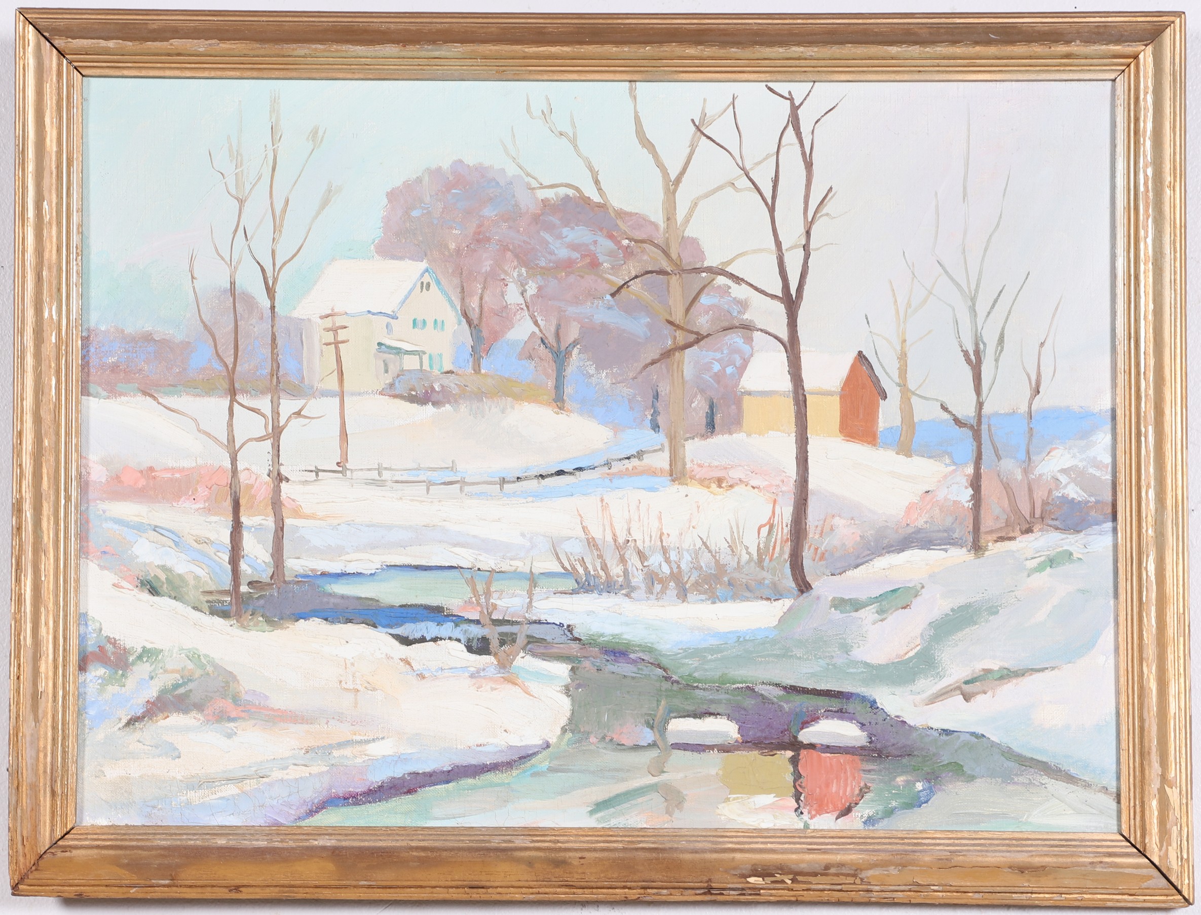 American Impressionist Landscape