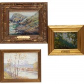 AMERICAN IMPRESSIONISTS, (3) O