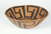 AMERICAN INDIAN BASKET.  Ameri