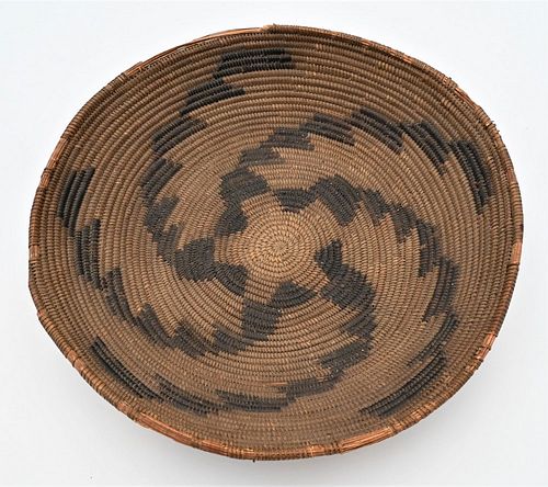 AMERICAN INDIAN COILED BASKET