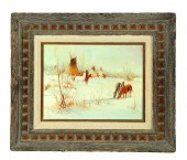 AMERICAN INDIAN SCENE BY TED L