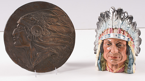 American Indian Wall Plaque &