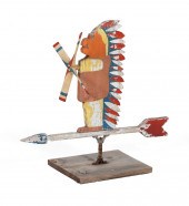 AMERICAN INDIAN WHIRLIGIG MID-
