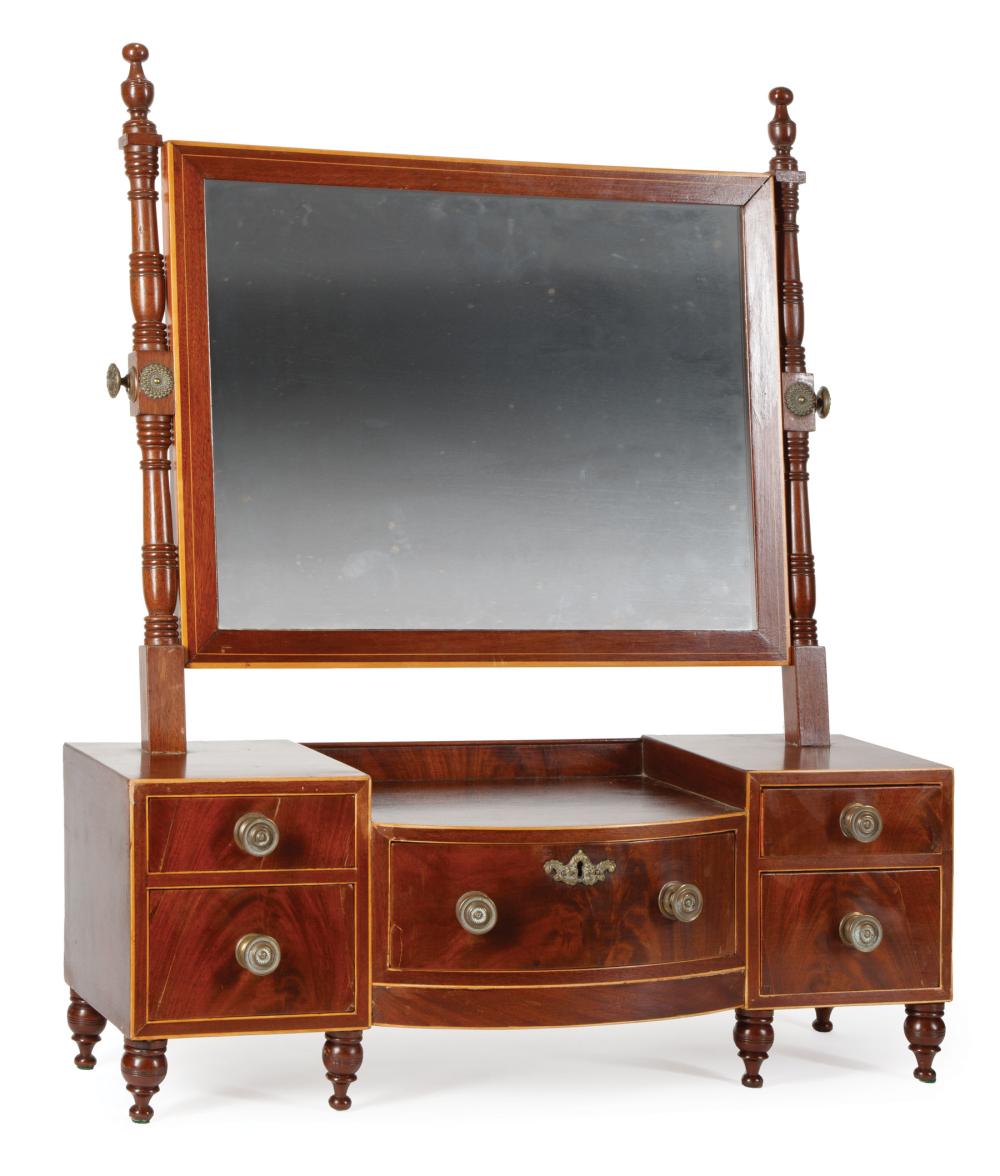 AMERICAN INLAID MAHOGANY DRESSING